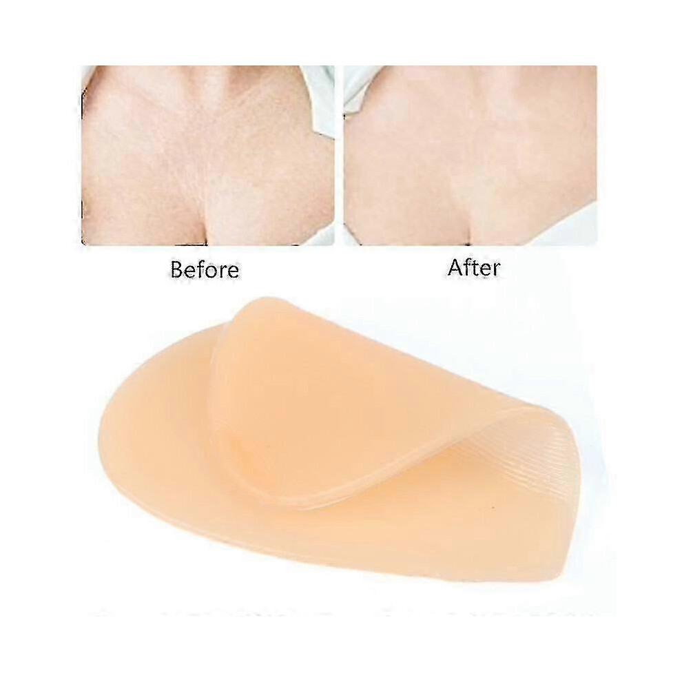 (As show, One size) Reusable Anti Wrinkle Chest Pad Skin Tightening Chest Neck Wrinkle Removal Chest