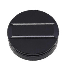 (As show, One size) Motorcycle Front Clutch Cover Rear Brake Fluid Reservoir Cap for Panigale V2 V4 S/R 1260(Black)