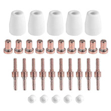 (As show, One size) for PT-31 -40 Plasma Cutter Cutting Torch Consumables KIT Extended