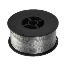 (As show, One size) Flux Core Welding Wire 0.8mm 1kg Efficient Carbon Steel Soldering Material Consumables