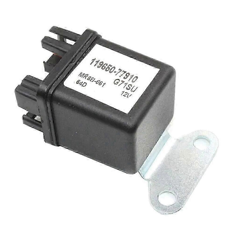 (As show, One size) Glow Plug Relay for Yan-Mar G71Su Time Delay Relay 119650-77910 11965077910-image-OPC-PHKJZGW-NEW