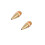 (As show, One size) Copper Hot-melt,  Small-bore, Glue Gun Nozzle2pcs 1