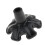 (As show, One size) Tripod Hex Rubber Replacement Tip Tool, End Cap (1pcs) 1
