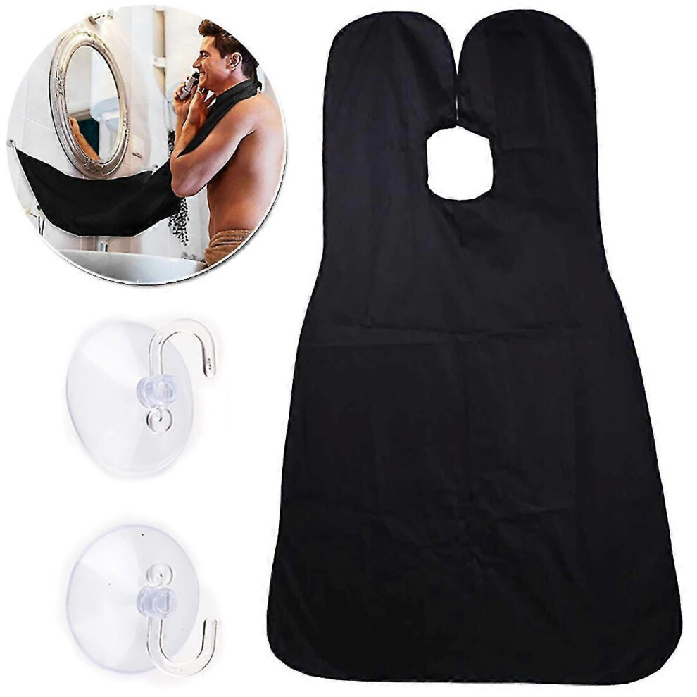 Kikidex (As Show, One Size) Facial Hair Beard Shaving Apron Cape Home Shave Whisker Trimming Catcher1pcs
