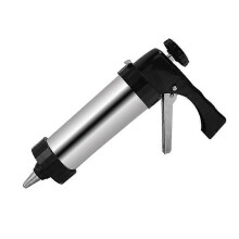 (As show, One size) Cookie Press Gun Stainless Steel Cookie Maker Machine For Baking