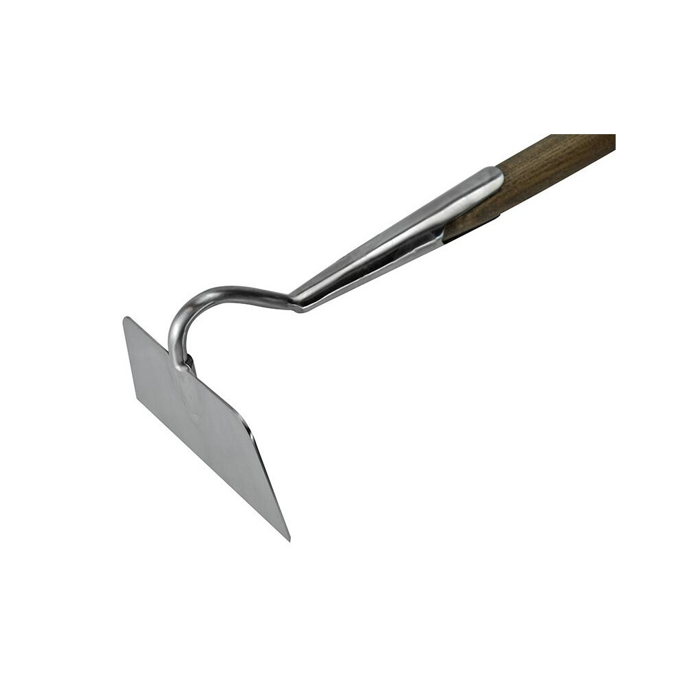 Faithfull Prestige Stainless Steel Draw Hoe Ash Handle