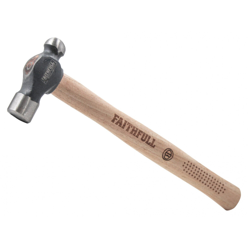 Faithfull Ball Pein Hammer, Fsc Hickory Handle-image-OPC-PHKK7TR-NEW