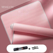 15mm Non-slip Yoga Mat Shatter-Resistant NBR Mats for Fitness Gym Pilates with Yoga Bag and Strap