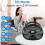 (As show, One size) CD Player Multifunction Portable Bluetooth CD Player Radio Dual Speaker Stereo Audio Input USB Player EU Plug 3