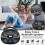 (As show, One size) CD Player Multifunction Portable Bluetooth CD Player Radio Dual Speaker Stereo Audio Input USB Player EU Plug 4