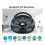(As show, One size) CD Player Multifunction Portable Bluetooth CD Player Radio Dual Speaker Stereo Audio Input USB Player EU Plug 5