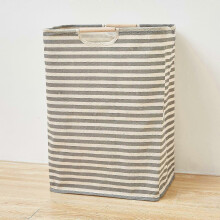 (As show, One size) 56 x 40 x 27 cm Laundry Container, Polyester/Cotton