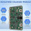 (As show, One size) Li-Ion Battery Charging Module SunFlower Multi-Channel Portable Utility Module Module 4
