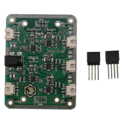 (As show, One size) Li-Ion Battery Charging Module SunFlower Multi-Channel Portable Utility Module Module