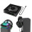 (As show, One size) for Game Console Cooling Temperature Control Fan Headset Hanging Storage Multi-Function Stand 2