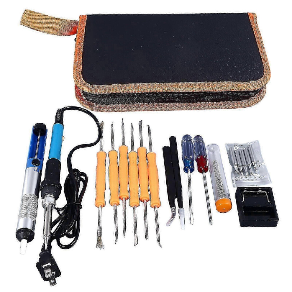 (As Show, One Size) Constant Temperature Internally Heated Type Soldering Iron Kit Temp Adjustable Fast Heating Soldering Iron 4631898248043