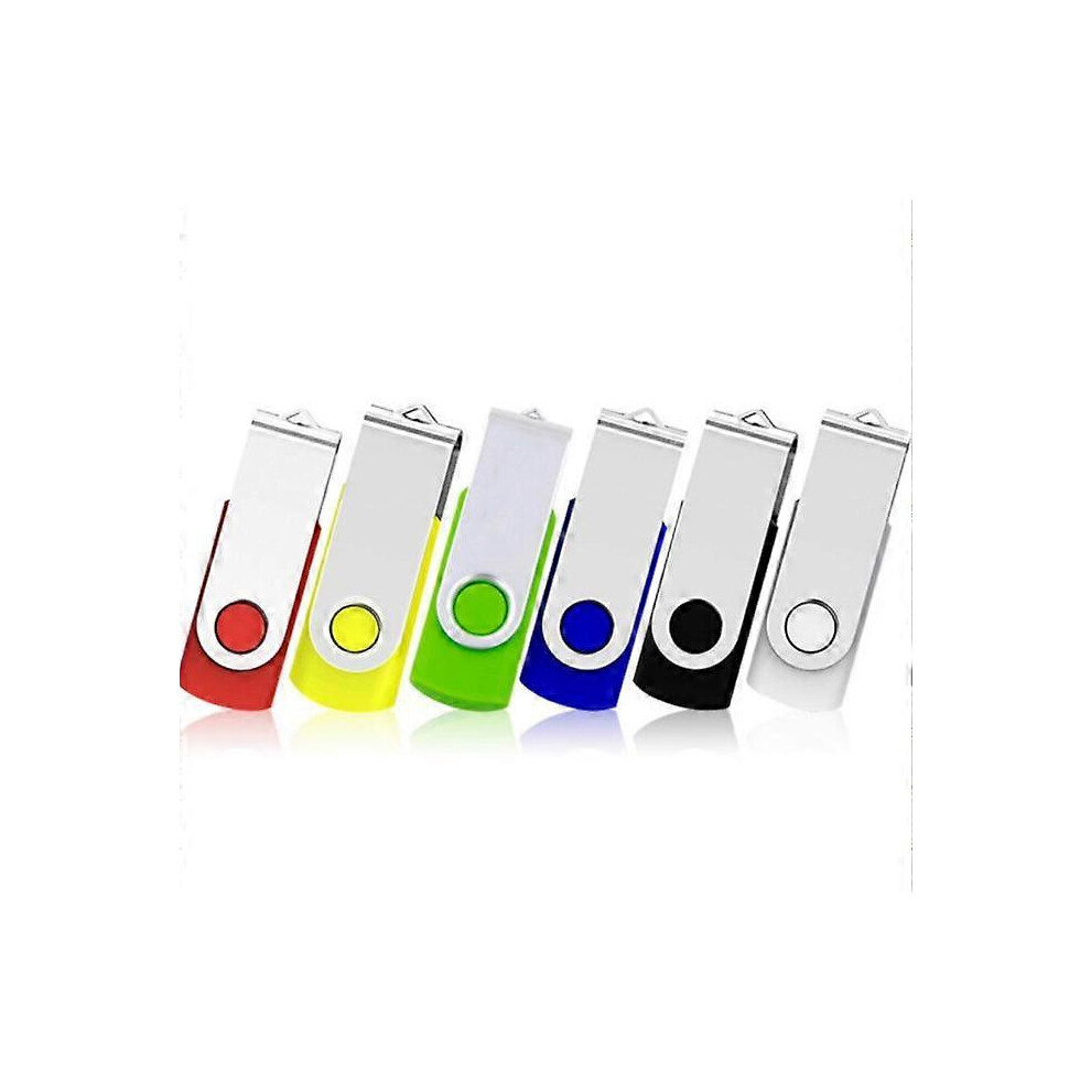 (8GB, One size) USB Flash Drive USB 2.0 Thumb Drives Bulk Colorful USB Memory Stick Zip Drive Jump Drives for Data Storage, File Sharing (Random Color)