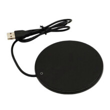 (As show, One size) Coffee Cup Heating Glass, USB Heating Bearing Electric Heating Milk Thermostatic Water for DC 5V Of