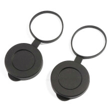 (As show, One size) Binoculars Lens Caps 2 Pieces Protective Rubber Objective Lens Cap 42mm For Telescope With Outer Diameter 52-54mm