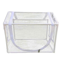 (As show, One size) Portable Mini Greenhouse with Transparent PVC Cover, Roll-Up Front Door, and Easy Assembly for Indoor/Outdoor Gardening