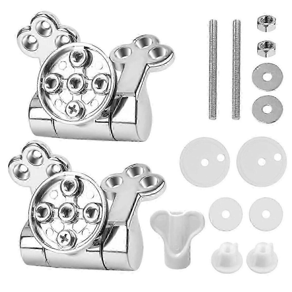 (As Show, One Size) Toilet Seat Hinges Parts, Toilet Lid Hinges For All Toilet Seats Toilet Seat Hinges Replacement 4631898286113