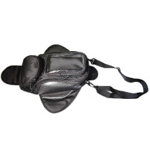 (As show, One size) Waterproof Motor Tank Bag Oil Fuel Tank Bag Magnetic Motorbike Saddle Bag Single Shoulder Bag Motorcycle Backpack