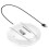 (As show, One size) Vertical Stand Base Stand Replacement Display Stand Base for Slim Console Disc & Digital White 1