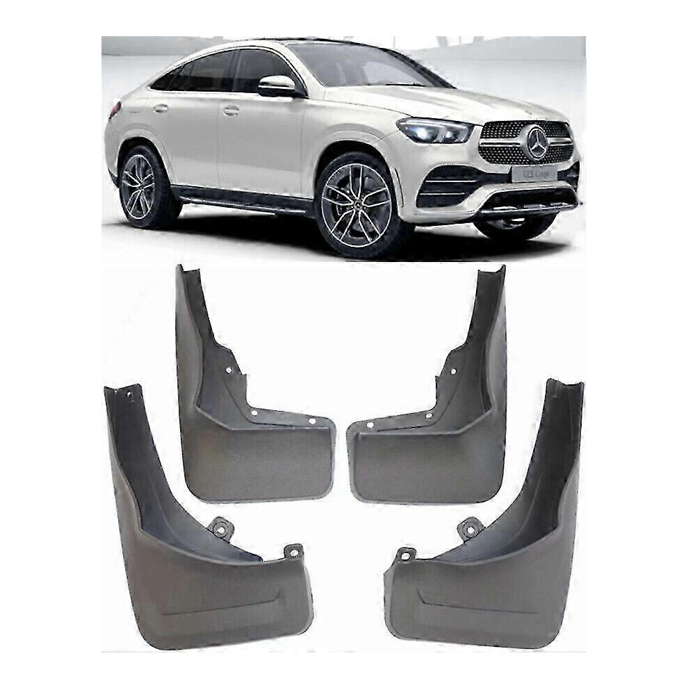 (As Show, One Size) Genuine Splash Guards Mud Flaps For 2019-2024 Mercedes Benz Gle Amg Coupe C167 4632480847538