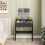 Homcom HOMCOM Dressing Table with Mirror, Drawers, for Bedroom, Black 8