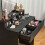 Homcom HOMCOM Dressing Table with Mirror, Drawers, for Bedroom, Black 9