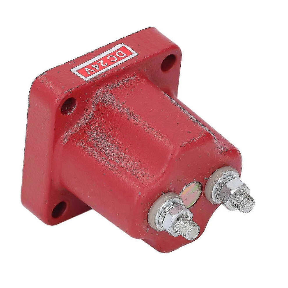 (As Show, One Size) 24V Fuel Shut Off Solenoid Valve 3054610 Double Column Diesel Engine Stop Solenoid Valve For Cummins Generator 4631898228205