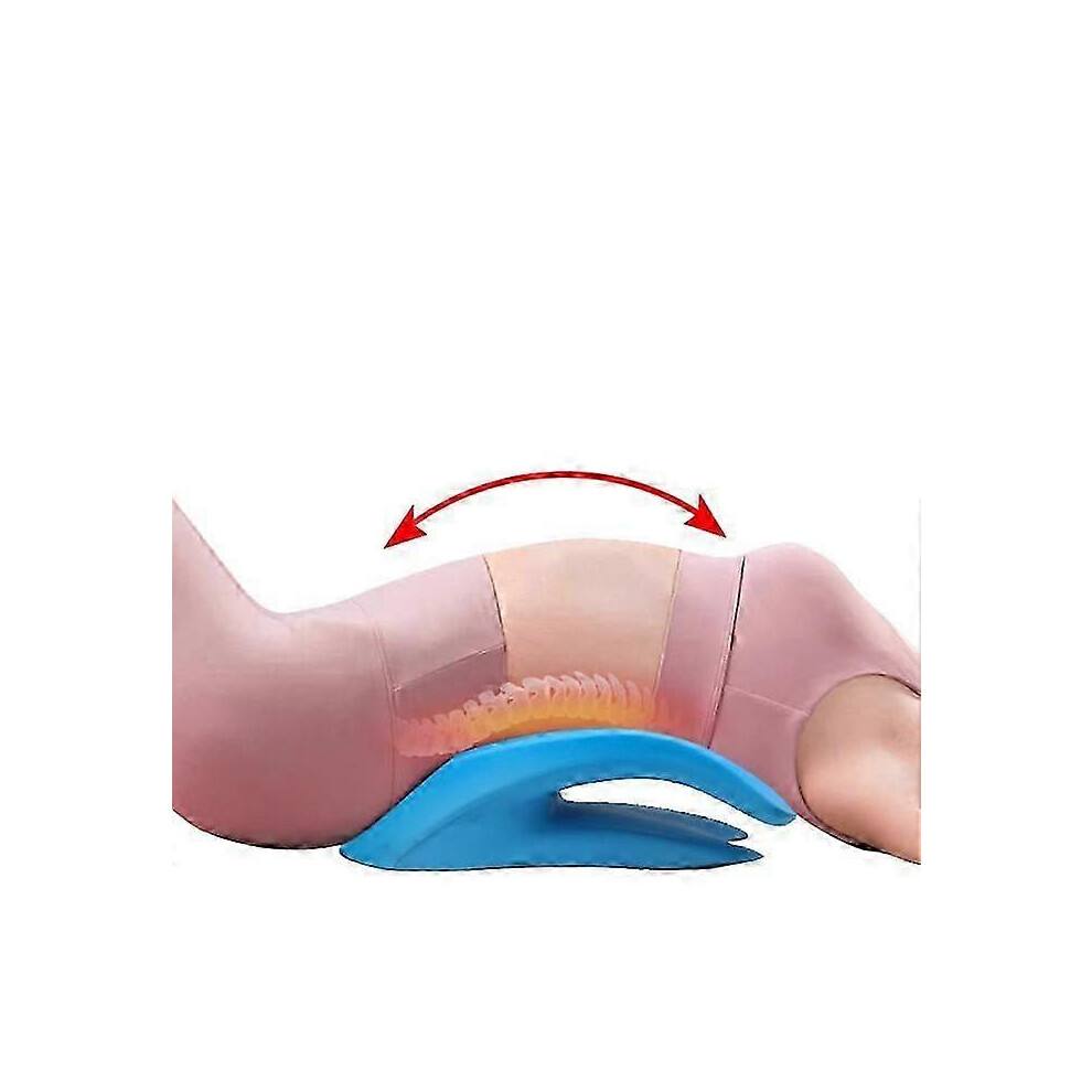 (As show, One size) Back Stretcher for Back Pain Relief,Chronic Lumbar Support Pillow