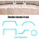 5 Meters Bendable Ceiling Curved Curtain Track Flexible Ceiling Curtain 2