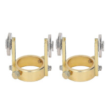 (As show, One size) 2PCS Plasma Cutter Isolation Rings Non Contact Stand Stainless Steel Roller Guide Wheel for P80 Cutting Torch