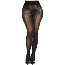 (Skin, One size) Women Shiny Sheer Pantyhose Tights High-Density Sexy Anti-Snag High Waist Sexy Tights