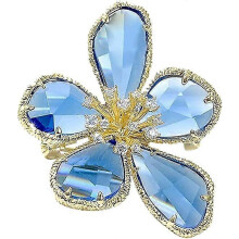 (As show, One size) Fsmiling Brooches for Women Camellia Flower/Butterfly/Floral Brooch Pins Hat Pins for Ladies Banquet Wedding Party Birthday Jewelry Gifts