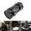 (As show, One size) Universal Motorcycle PU Leather Tool Bag Front Fork Handlebar Storage 5