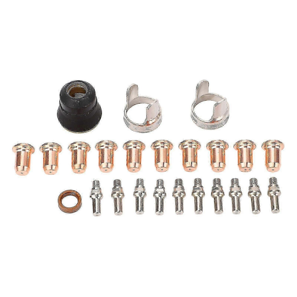 (As Show, One Size) Plasma Cutter Tip Electrode Nozzle Bracket Cover Set For Yeswelder Cut 55Ds Pro Cut 65Ds 4631898230055