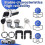(As show, One size) Car Ignition Lock Cylinder Set Car Door Lock Cylinder for 4