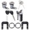 (As show, One size) Car Ignition Lock Cylinder Set Car Door Lock Cylinder for 1