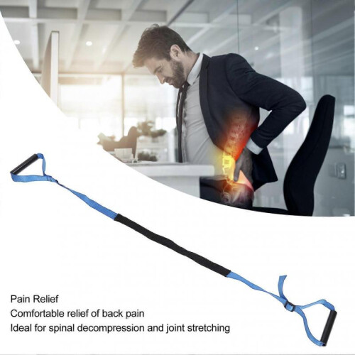 Elastic Pull Rope Pain Relief Adjustable Back Waist Stretchy Strap for Spinal Joint Decompression 2