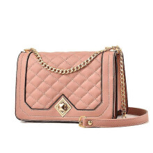 Women's Small Shoulder Bag, Shoulder Bag, Crossbody Bag, Evening Bag, City Bag, Leather Multifunctional Bag Pink