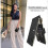 Womens Wallet RFID Blocking Bifold Multi Card Case Wallet with Zipper Pocket - Black 2