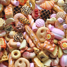 100 PCS diy resin accessories for phone cases, nails, bagsand memory albums, handmade cards Type 5