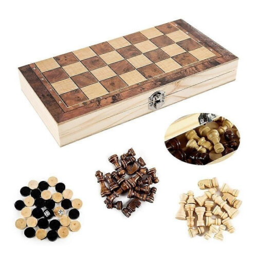 Travel Chess Mini-set - Compact Folding Educational Board Game 2