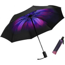 Compact Travel Umbrella,Windproof Waterproof Stick Umbrella Anti-UV Protection Golf Umbrellas