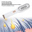 Electric Scalp Applicator Comb Red Lighting Vibration Microcurrent Hair Growth Massage Comb 2