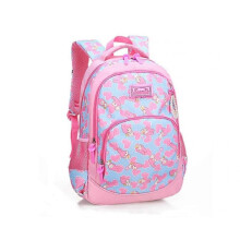 Girls Cute Backpack Waterproof Backpacks with Pearl Chain Zipper School Bags for Girls Kids Bookbags - Blue