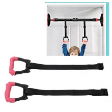 Kids Gymnastic Rings Length Adjust Strengthen Physique Exercise Pull Up Rings for Children 1m / 39.37in