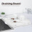 Draining Board Tray for Under-Mount Sink Drain Board Plastic Dish Drainer Board for Kitchen Counter Utility Draining Board 4